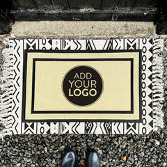 Your Logo Here Doormat - All Weather Door Mat - SAND