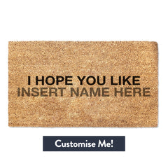 I Hope You Like Coconut - Doormat
