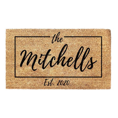 Family Name Brushstroke- Doormat