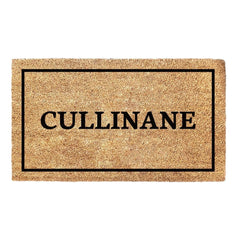 Family Name Boarder - Doormat