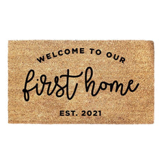 Personalised First Home - Doormat