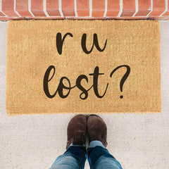 R U Lost - Doormat