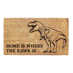 Home is Where The Rawr Is - Doormat