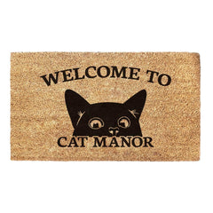 Welcome to Cat Manor - Doormat