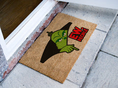 The Grinch Door Mat - Funny Welcome Mat - Grinch Christmas - The Grinch Decor