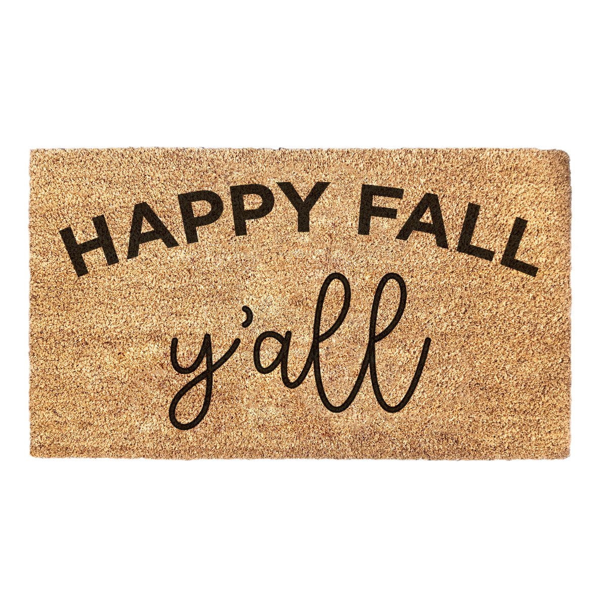 Happy Fall Y'all - Fall Doormat