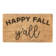 Happy Fall Y'all - Fall Doormat