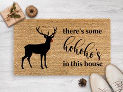 There's Some Ho Ho Ho's in This House - Cardi B Christmas Doormat