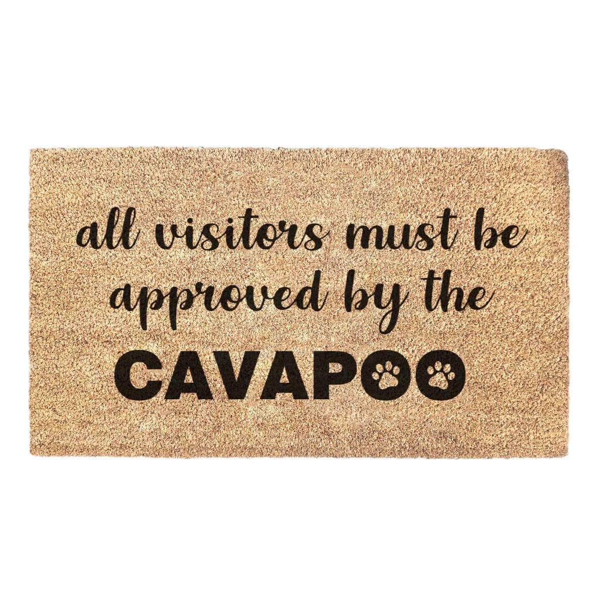 Approved by the Cavapoo - Doormat