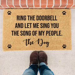 Funny Dog Quote - Doormat