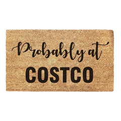 Probably at Costco - Doormat