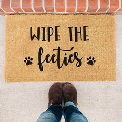 Wipe the Feeties - Doormat