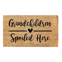 Thumbnail for Grandchildren Spoiled Here - Heart Doormat