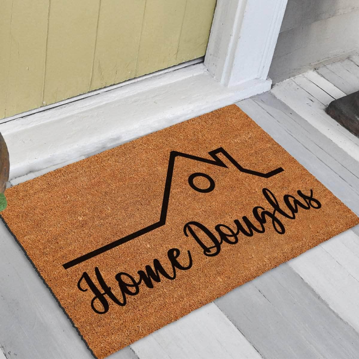 Custom Family Name Home Doormat