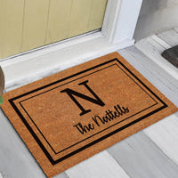 Thumbnail for Monogram Family Name - Doormat