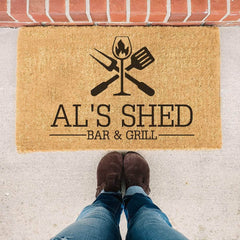 Man Cave BBQ Doormat - Doormat