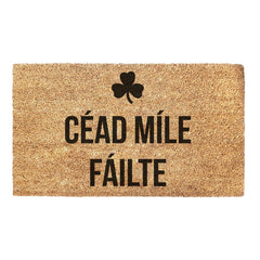 Céad Míle Fáilte - Irish Welcome Doormat