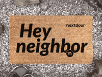 Thumbnail for Hey Neighbor Custom Doormat