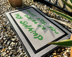 What Are You Doing In My Swamp - Shrek Doormat