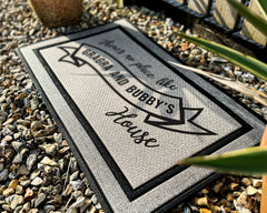There's No Place Like Nanny And Grandad's House - All Weather Doormat