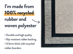 Personalized House Number Door Mat - Custom Family Home Doormat