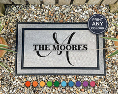 Custom Indoor/Outdoor Doormat - Monogram Mat