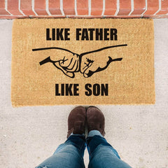 Like Father Like Son - Doormat