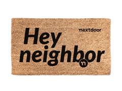 Hey Neighbor Custom Doormat