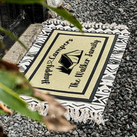 Thumbnail for Happy Campers Camping Door Mat - Weatherproof Doormat - SAND