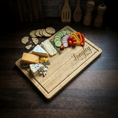 Custom Engraved Bamboo Chopping Board