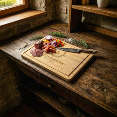 Custom Engraved Bamboo Chopping Board
