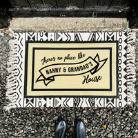 Thumbnail for There's No Place Like Nanny And Grandad's House - All Weather Doormat - SAND