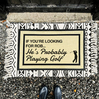 Thumbnail for Golf Gift - Funny Doormat - SAND