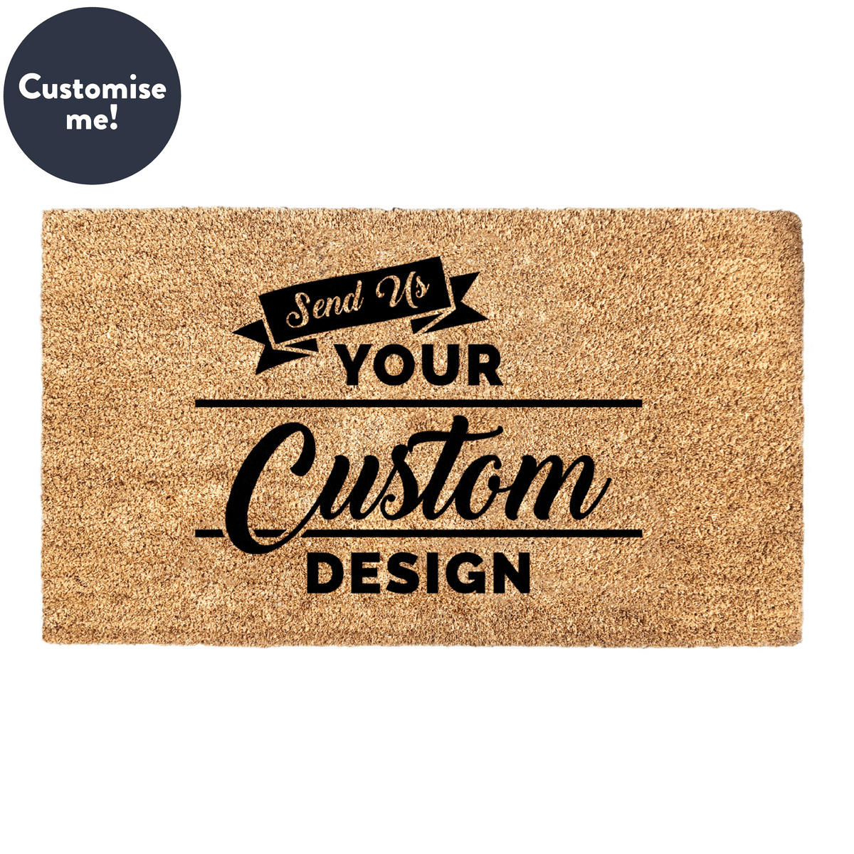 Coir Doormat 16x24, 18x30, 24x36"