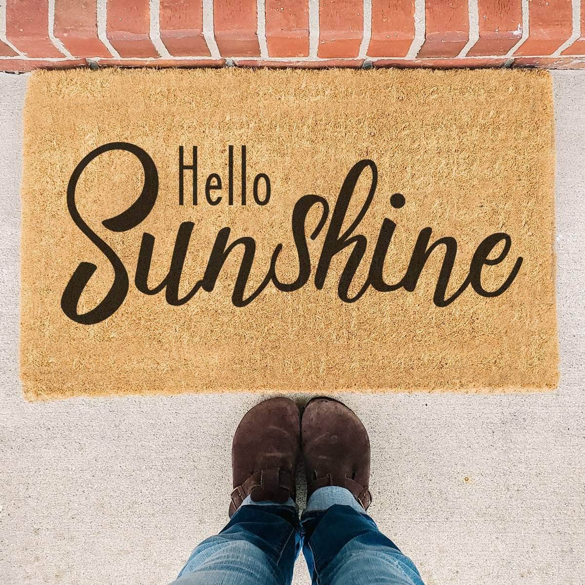 Hello Sunshine - Doormat