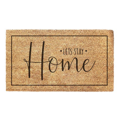 Lets Stay Home - Doormat