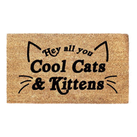 Thumbnail for Hey All You Cool Cats & Kittens - Doormat