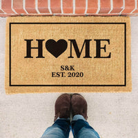 Thumbnail for Personalized Home, with Initials and Est Date Doormat