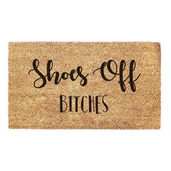 Shoes Off Bitches - Doormat