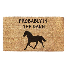 Probably In The Barn - Doormat