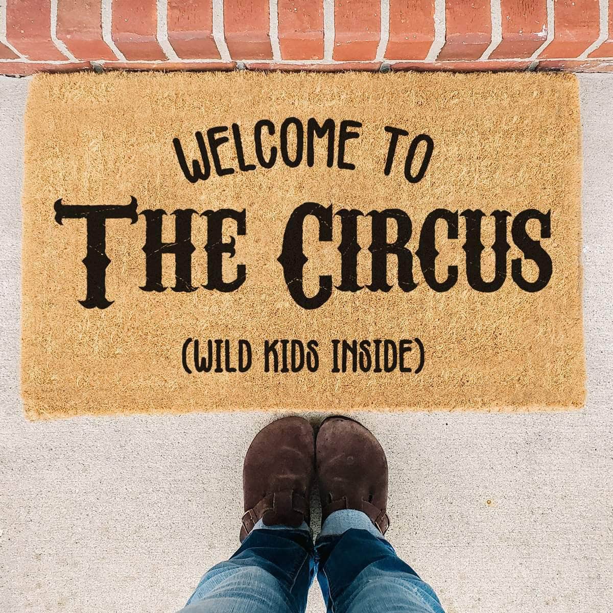 Welcome to The Circus - Doormat