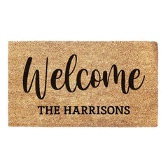 Personalized  Welcome Doormat - Housewarming Gift