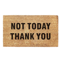 Thumbnail for Not Today Thank You - Doormat