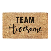 Thumbnail for Team Awesome - Positive Family Welcome Doormat
