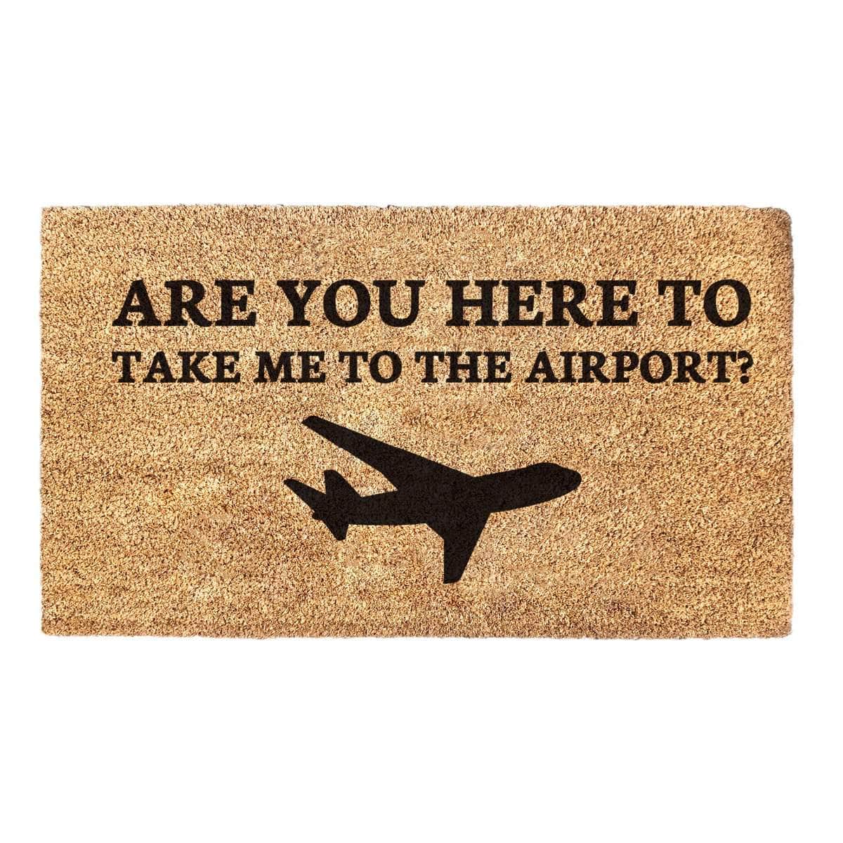 Take Me To The Airport - Doormat