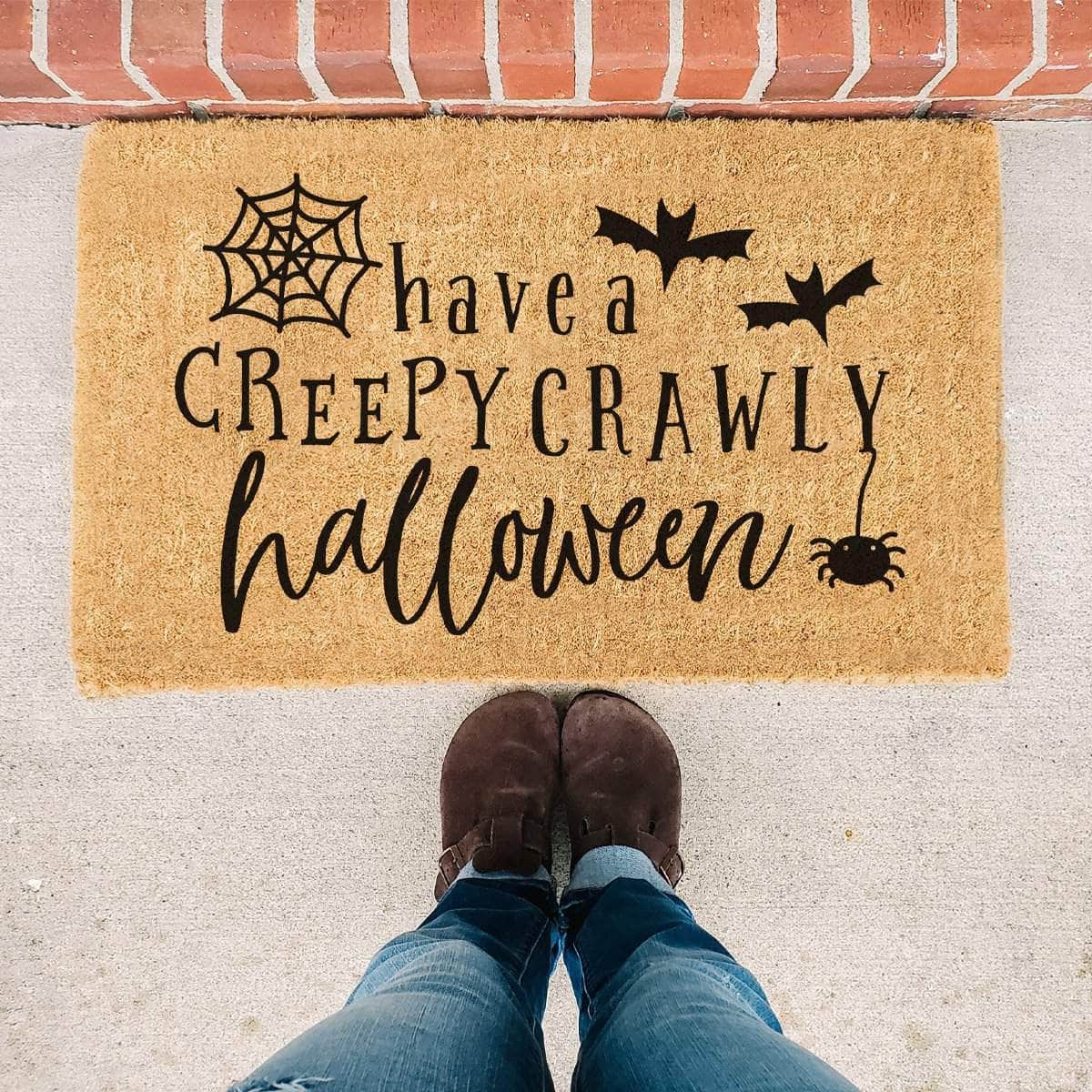 Creepy Crawley - Halloween Doormat
