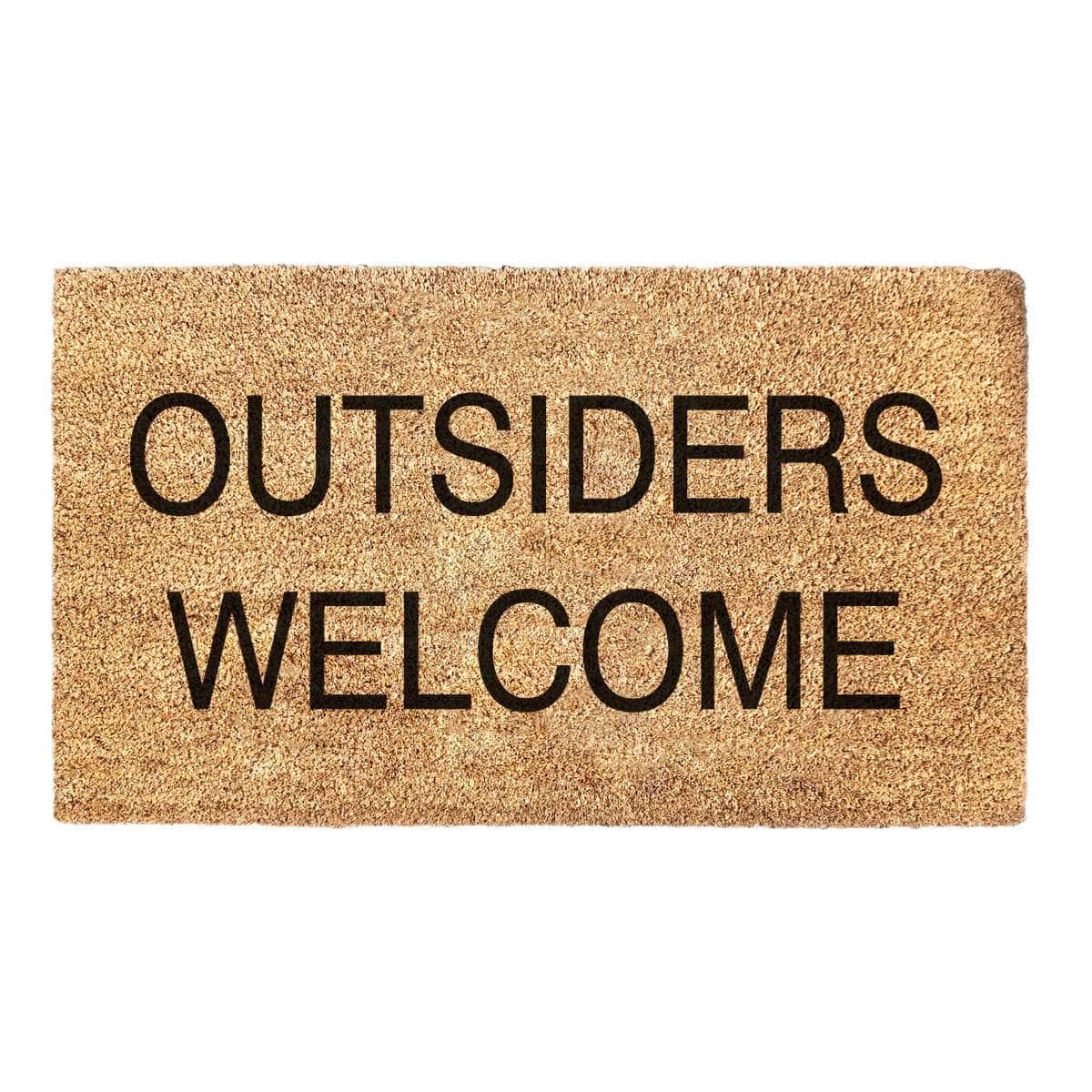 Outsiders Welcome - Doormat