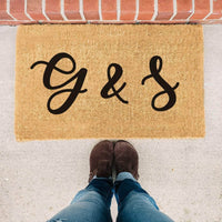 Thumbnail for Personalized Initial Doormat