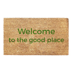 Welcome To The Good Place. - The Good Place Netflix Quote Doormat