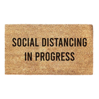 Thumbnail for Social Distancing In Progress - Doormat